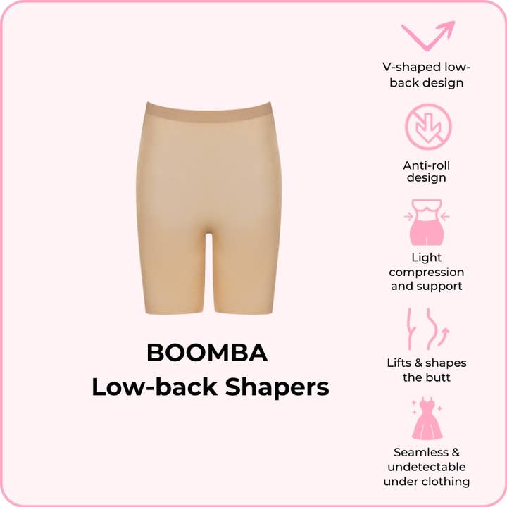 Beige BOOMBA Low-back Shapers for wholesale on Faire