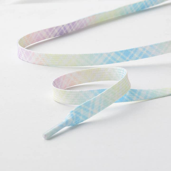 Funkyrel® Atzbranding Limited – Engroshandel Snørebånd - Dame – Check Plaid farverige snørebånd - flerfarvet tilgængelig