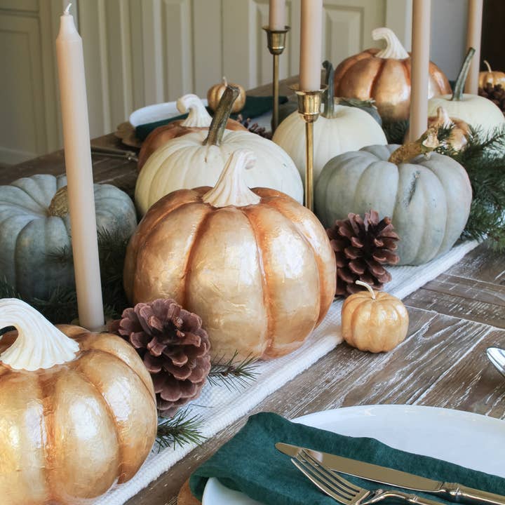 Capiz-Kürbis (Gold) für den Großhandel von Dekorasyon Gifts Decor