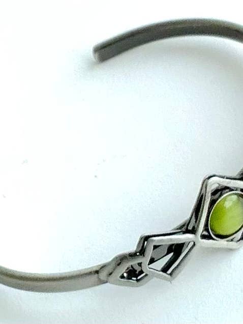 BRACELETS (L) - Bracelet Manchette Fin Taille 1&2 Tous Deux Ajustables pour la vente par Christophe Poly / Crono Design