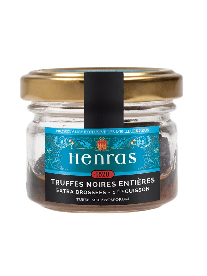 Ganze Extra Bürstete Schwarze Périgord-Trüffel 16 g für den Großhandel von Maison Truffes Henras