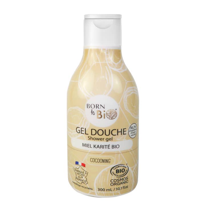 Bio cosmos organic honey shower gel for wholesale by Les Laboratoires Bio Seasons