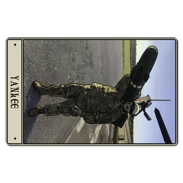 Yankee Desk Mat for wholesale by Platoon Daddy LLC