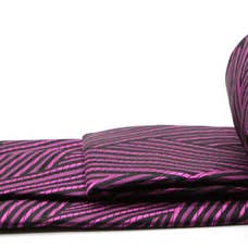 Ferrecci - Wholesale Necktie – Men’s - Ferrecci - Men's Business Casual Necktie & Hanky Set - IO7