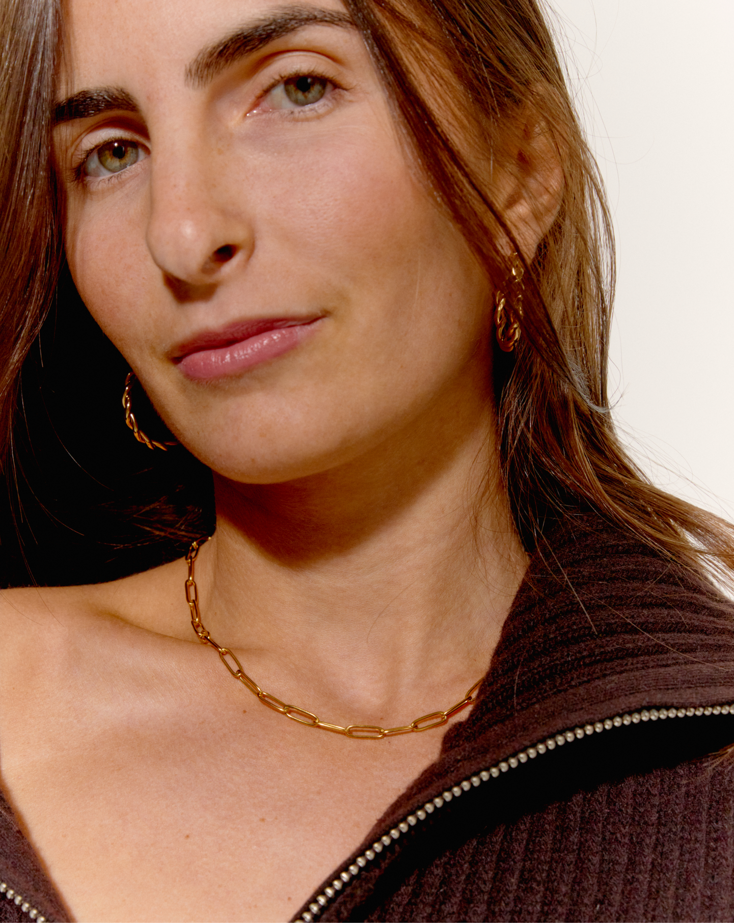 Palas - Wholesale Choker/Collar - Juliet - golden chain choker1