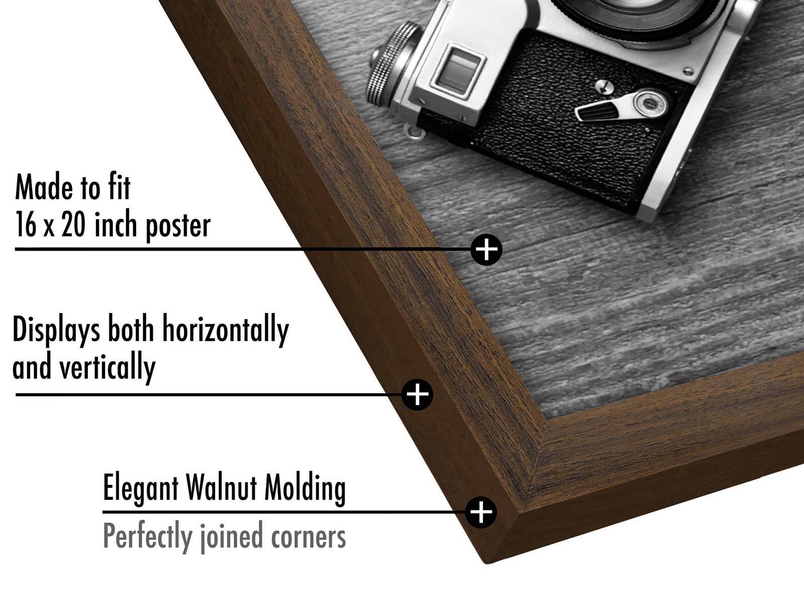 Americanflat - Wholesale Picture Frame - Americanflat Poster Frame with Wide Molding131