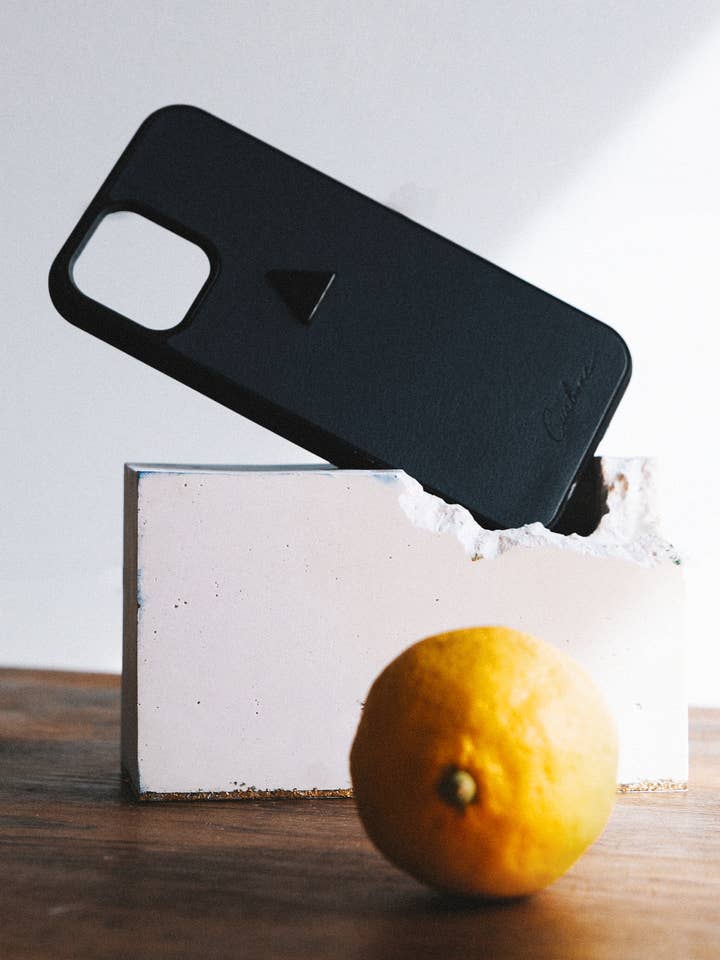 Mat zwart telefoonhoesje voor wholesale door Carbone