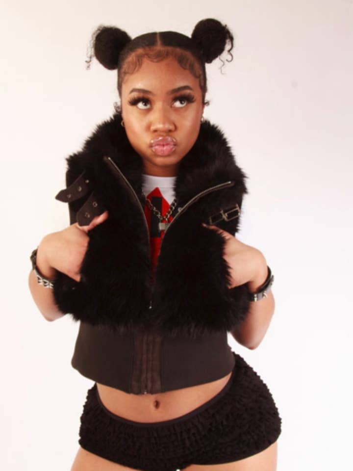 Rebel Reid - Wholesale Outerwear Vest - Women's - Faux Fur Vest1