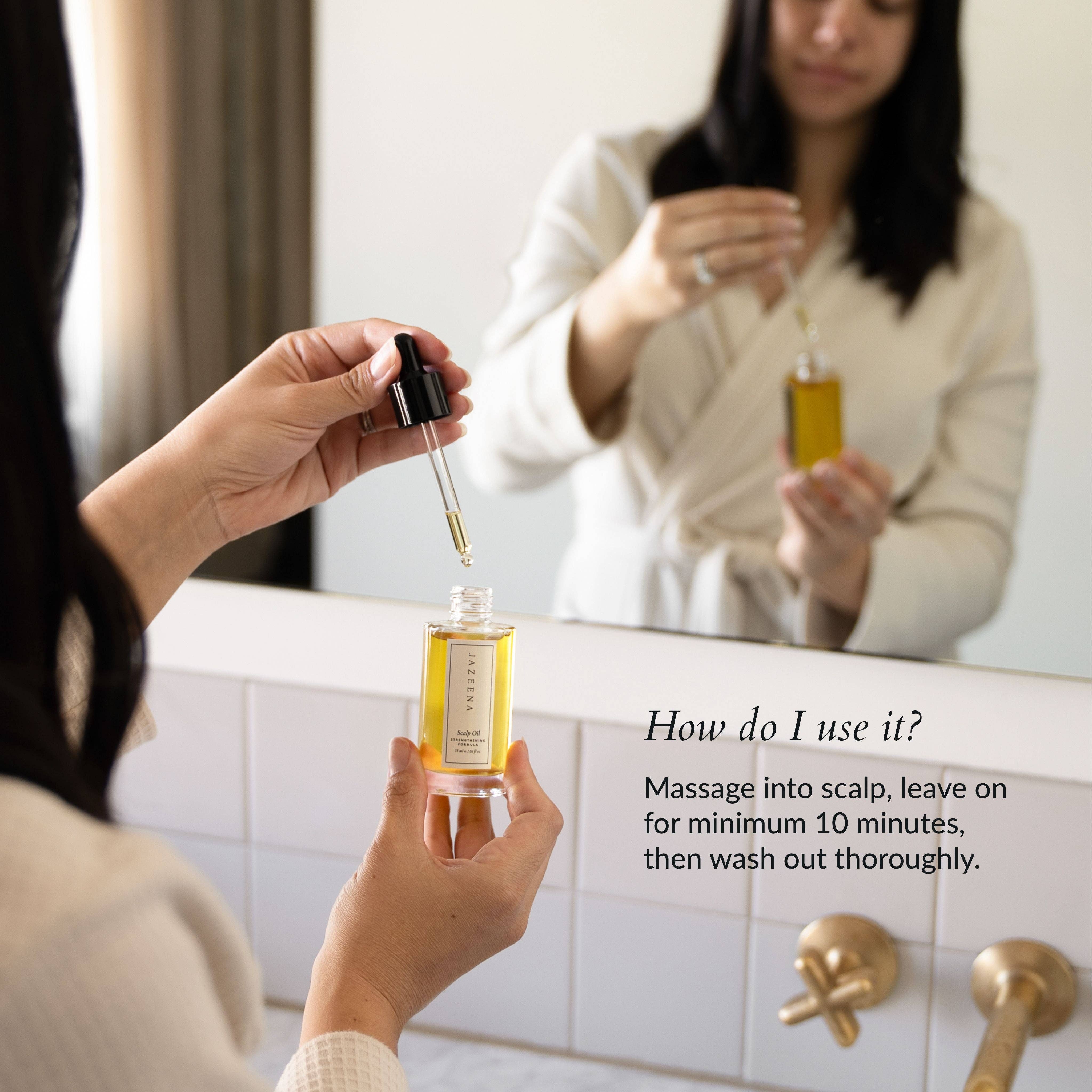 Jazeena - Wholesale Scalp/Hair Treatment - Hair Strengthening Scalp Oil | Rosemary, Magnolia Bark 55ml7