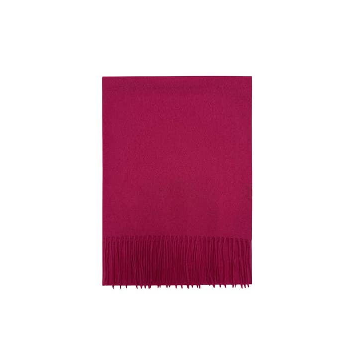Fashion Scarf World – wholesale Scarf – Unisex – Unisex Plain Wool Tassel Scarf42