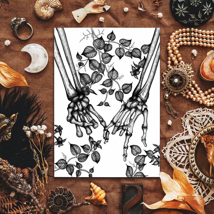 Pinky Promise - Giclée Art Print for wholesale by Print is Dead