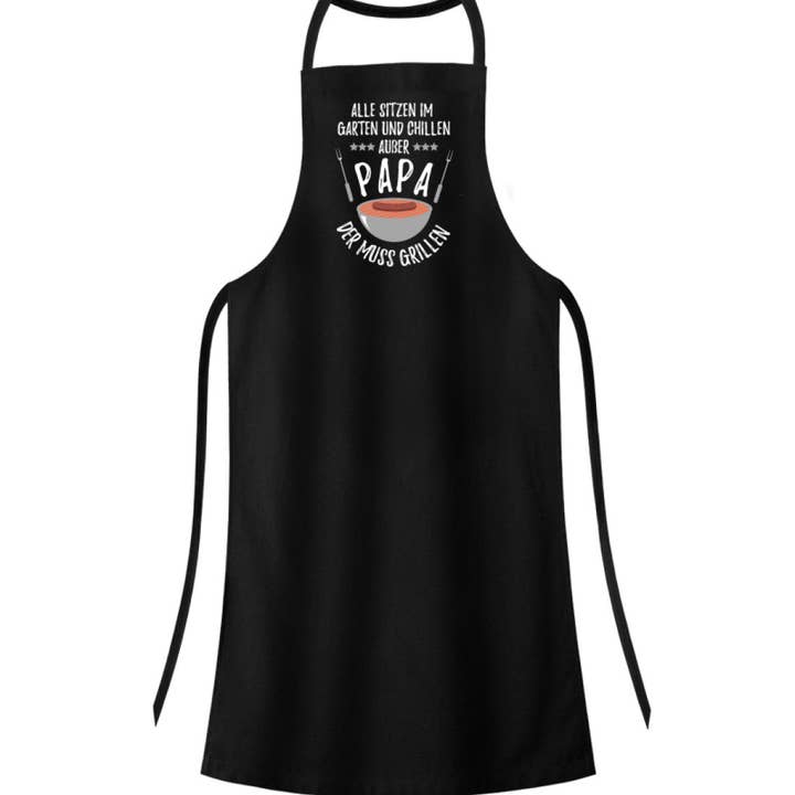 GARTENFAN - Wholesale Apron - Papa Must Grill - Premium BBQ Apron4