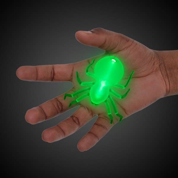 Windy City Novelties - Wholesale Retailer Display - Jewelry - Halloween Glowing Spider Necklaces 24-unit display5