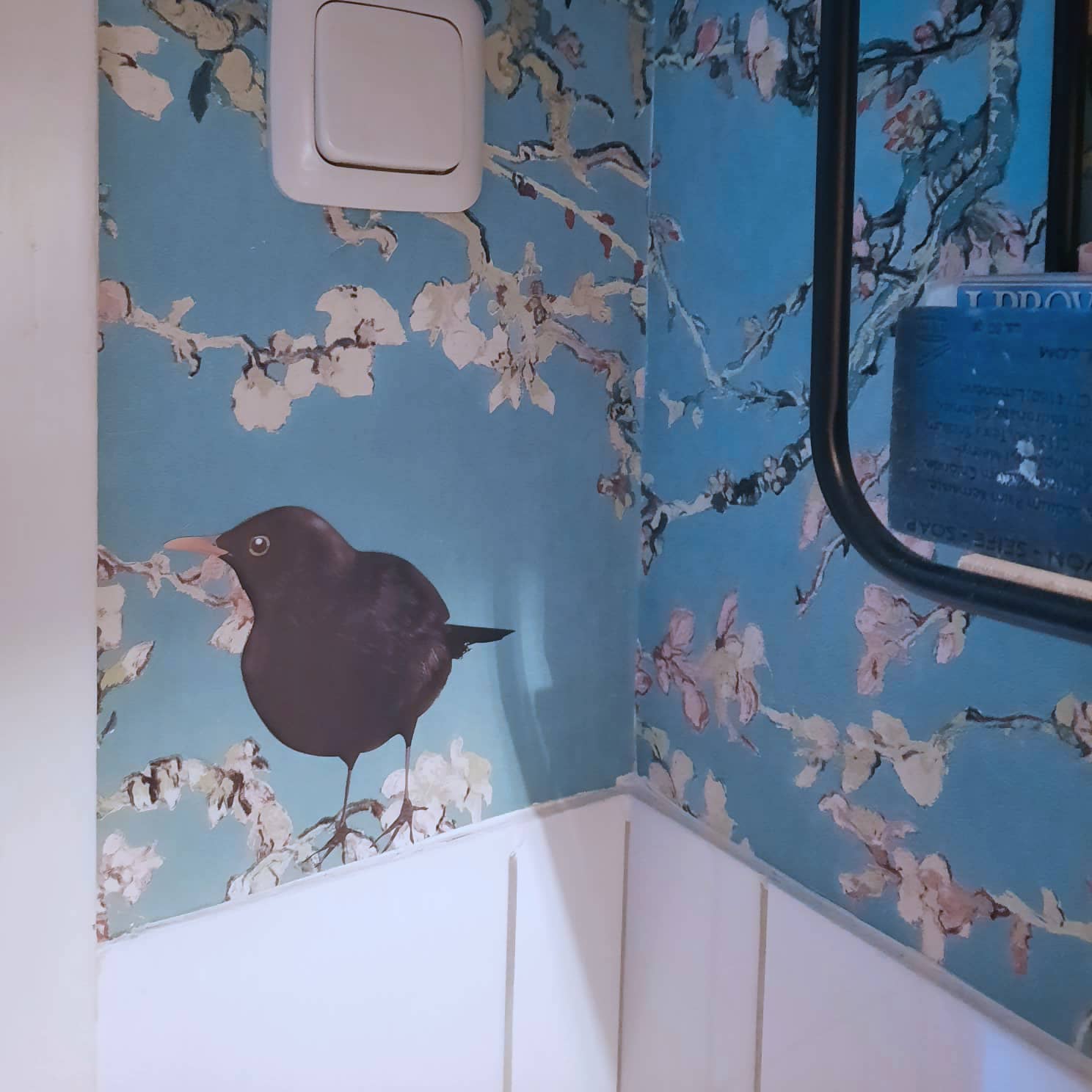 MYRTE - Wholesale Wall Decal/Stickers - Blackbird Illustration Wall Decal8