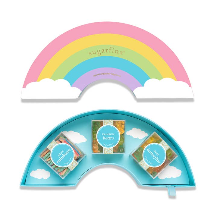 Arc-en-ciel - Boîte à bonbons Bento®, 3 pièces pour la vente par Sugarfina