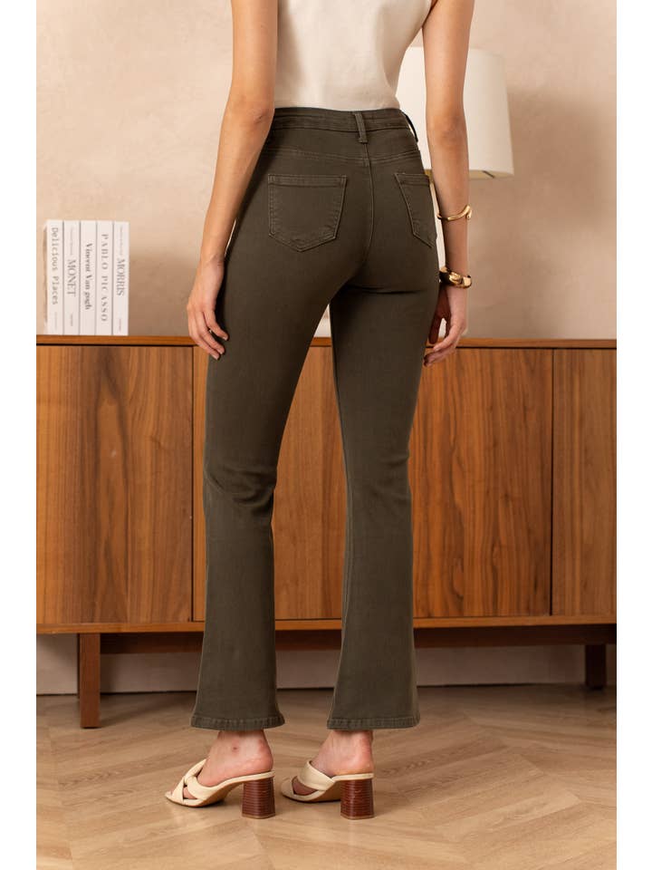 Vivid - Wholesale Jeans - Women's - Flared jeans with front patch pockets17