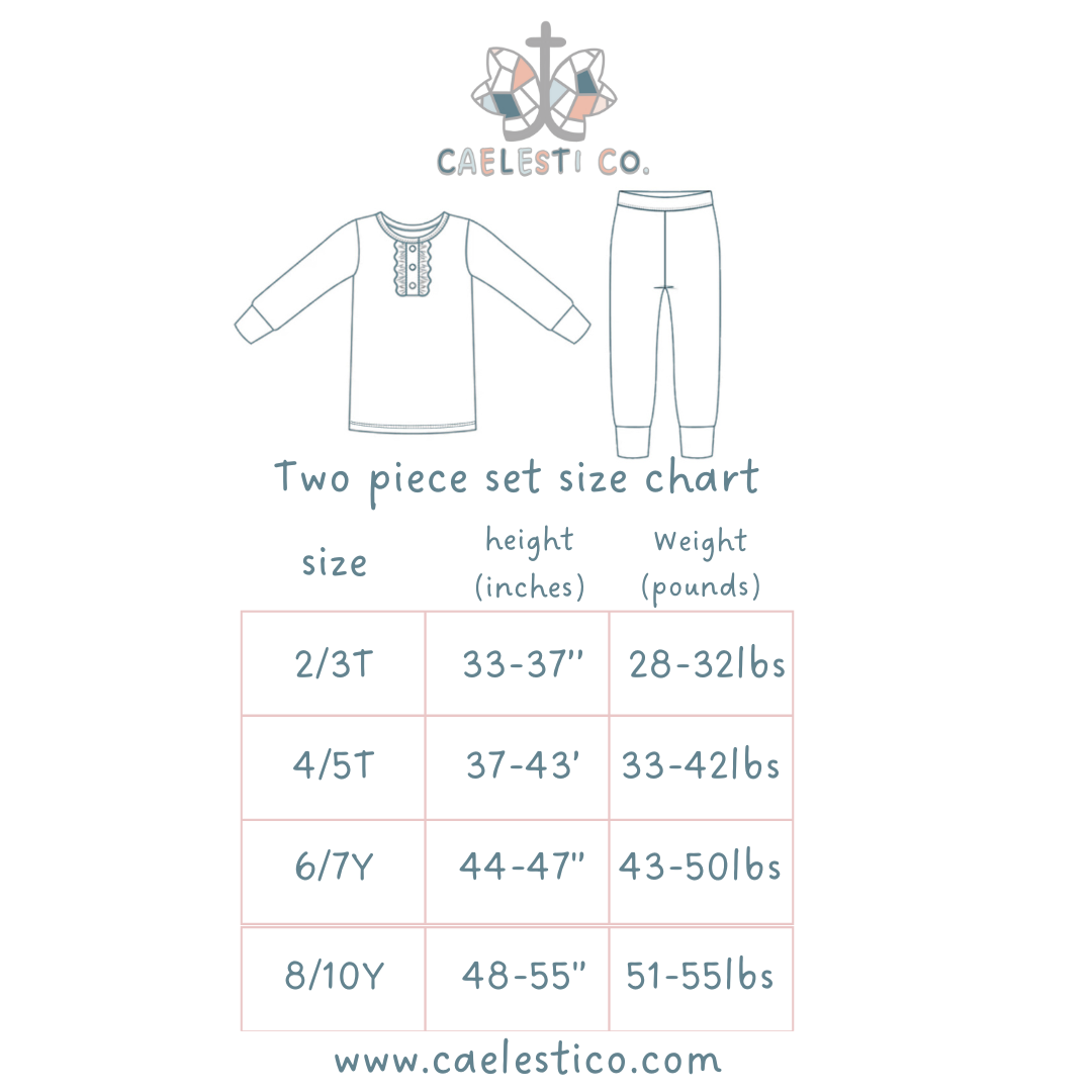 Caelesti Co. - Wholesale Sleepwear Set - Kids - Our Lady of Guadalupe pajamas set2