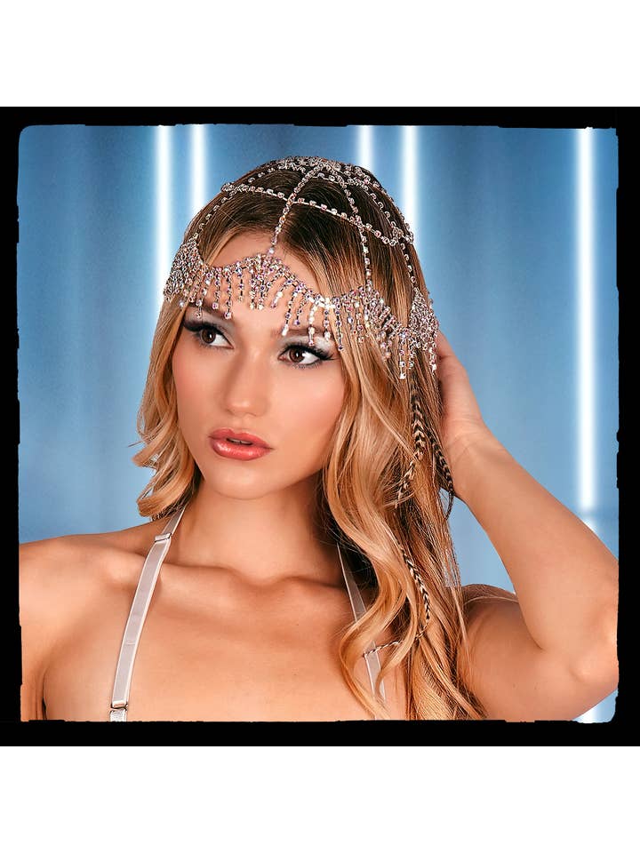 Western Fashion - Wholesale Costume – Women's - 71179 - AB Gem Headpiece