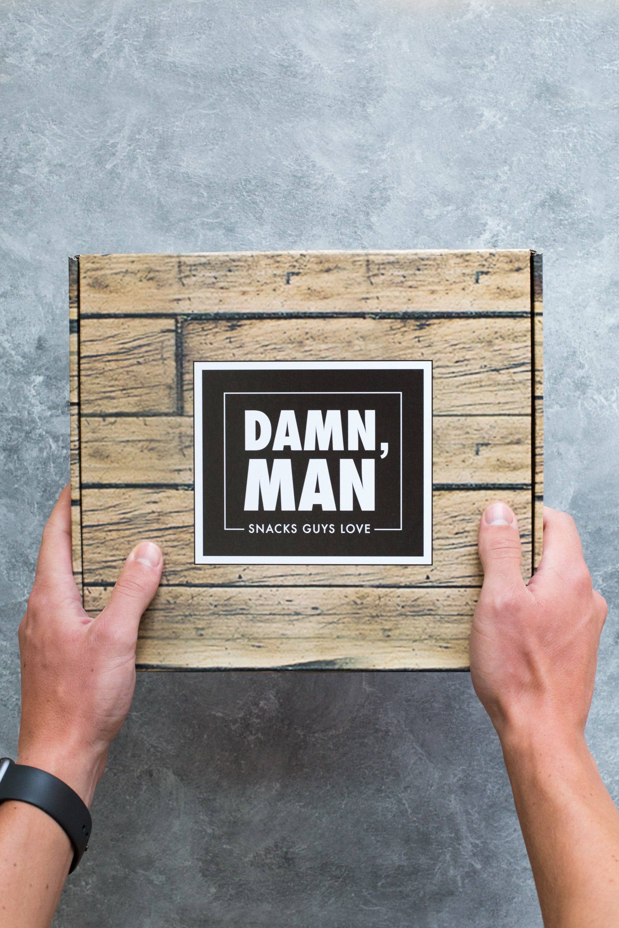 Damn, Man Snacks - Venta al por mayor Frutos secos - Caja Manly Nut5