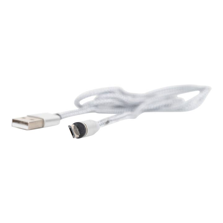 Silver Fast Charging 3 in 1 Magnet Cable for wholesale on Faire3