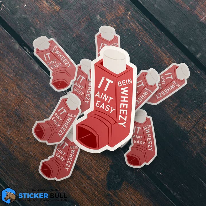 Sticker Bull - Vendita all'ingrosso Adesivo - Adesivo It Aint Easy Bein Wheezy, adesivo in vinile impermeabile,7