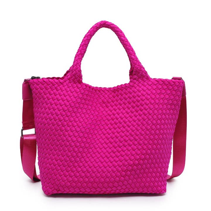 Sol and Selene - Vendita all'ingrosso Borsa tote - Donna - Borsa Media in Neoprene Intrecciato "Sky's The Limit"32