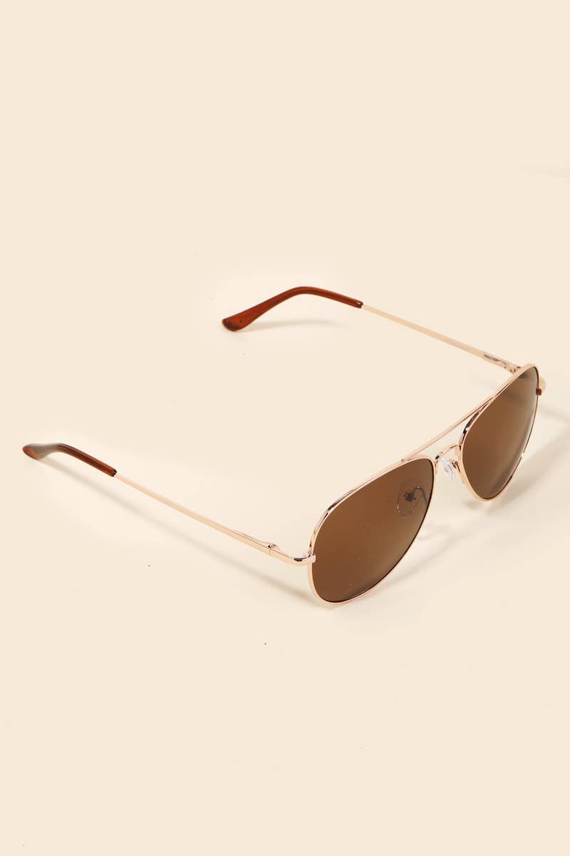 ASSORTED Classic Gold Rimmed Sunglasses for wholesale on Faire7