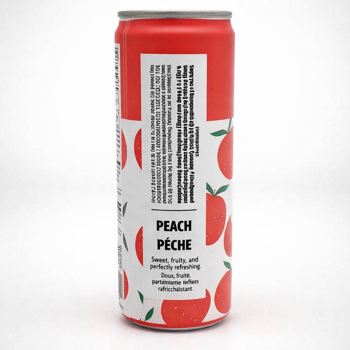 Mccoy Teas Canada - Wholesale Iced Tea - PĂȘche Naturally Infused Ceylon Iced Tea 12 Pack 1