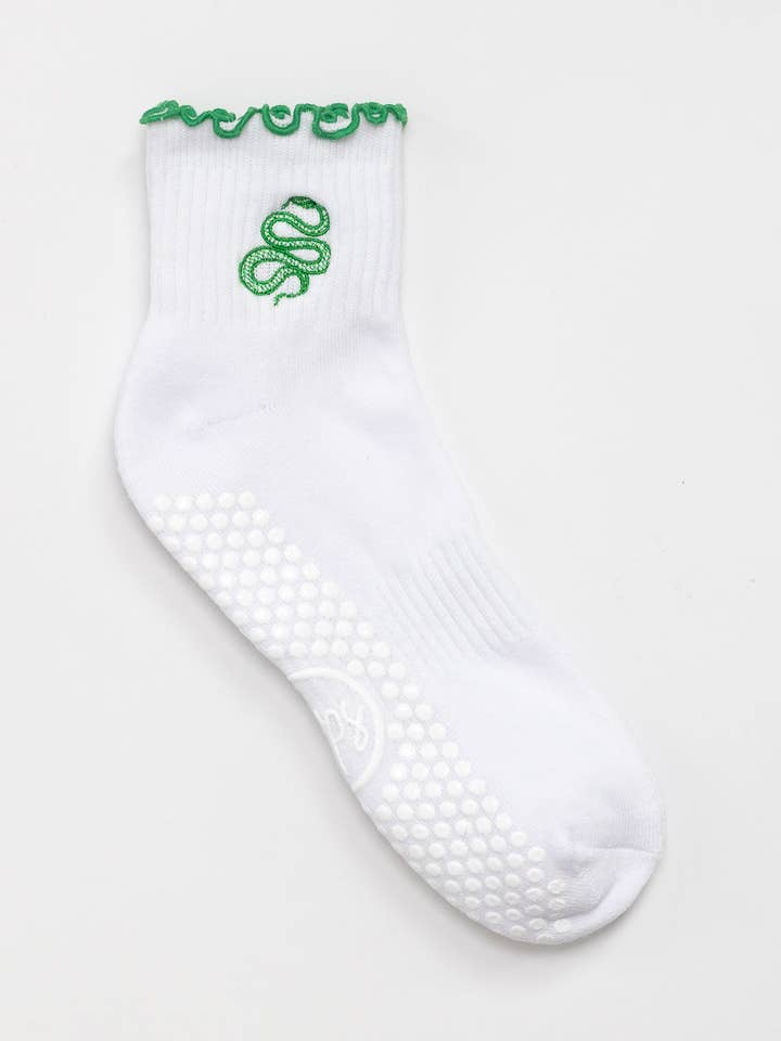 Ruffle Socks - Snake for wholesale by Reformer Loops