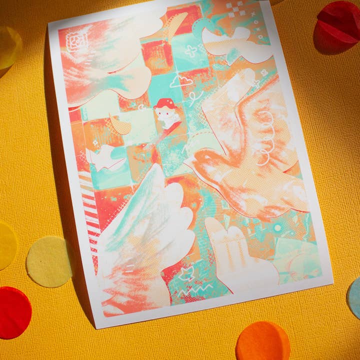 Print: Collage for wholesale by Sulkypup