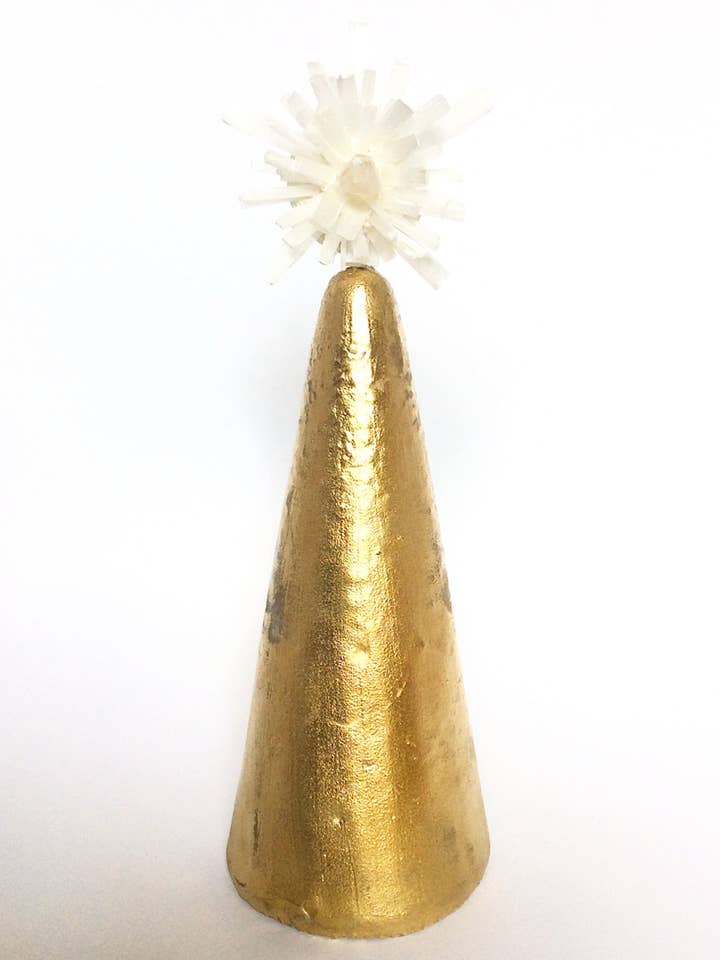Gold Tree with Selenite Starburst for wholesale by Nate Ricketts Design
