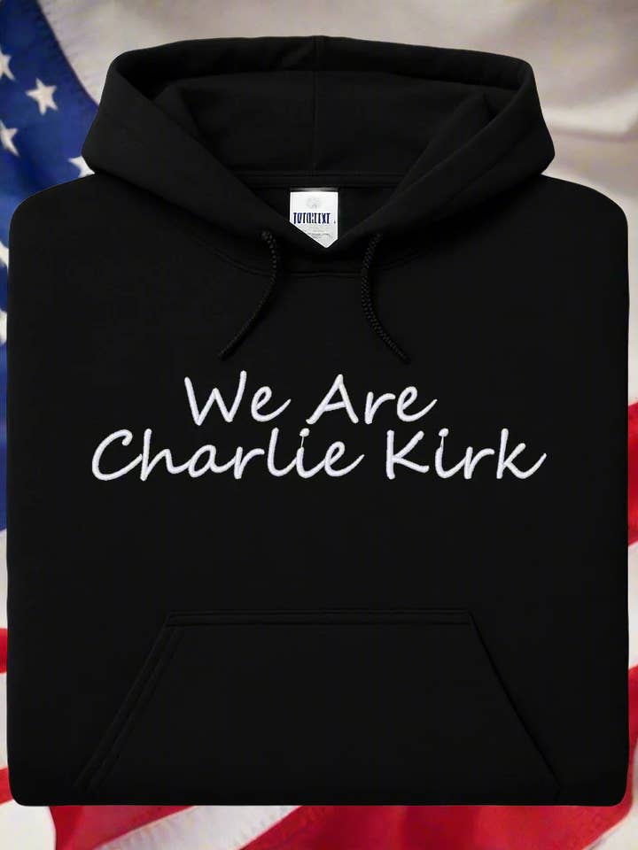 Geborduurd Wij Zijn Charlie, Hoodie/Sweater, Lange Mouw, Klassieke Pasvorm, Uniseks Volwassene voor wholesale door UNMATCHED