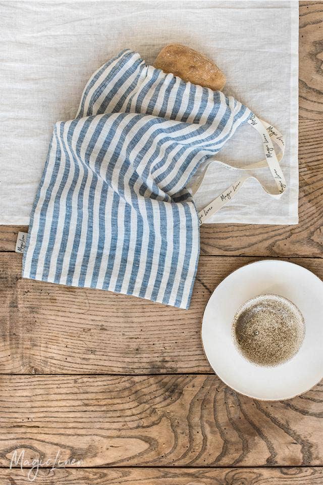MagicLinen (We handle U.S. import procedures for you) - Wholesale Food Storage Wrap/Bag - Linen bread bag in various colors2