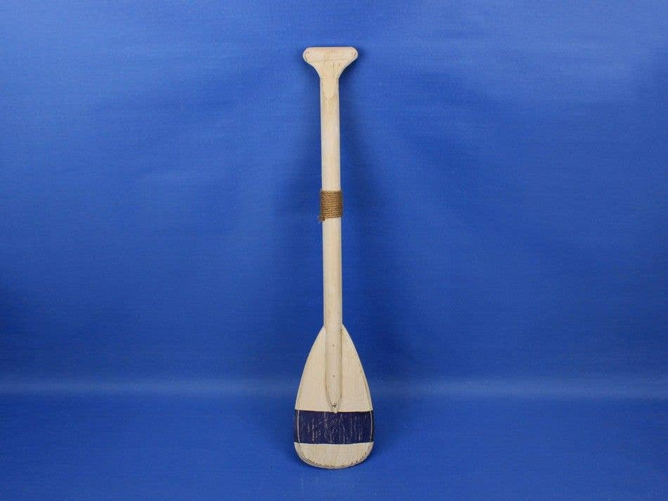 Hampton Nautical - Wholesale Wall Accent - King Harbor Decorative Rowing Boat Paddle with Hooks 24"3