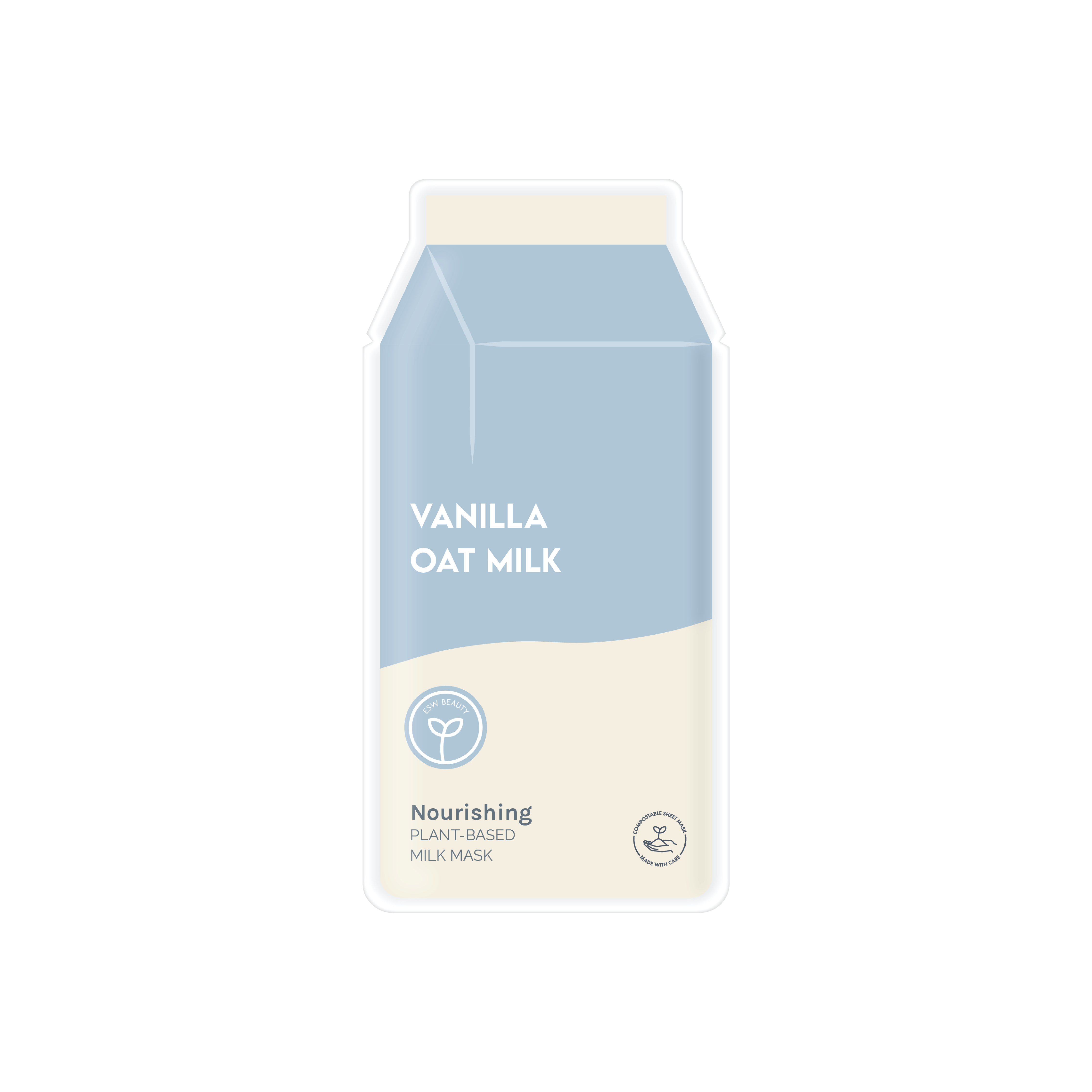 ESW Beauty - Wholesale Skincare Face Mask - Vanilla Oat Milk Nourishing Filled PDQ Display7