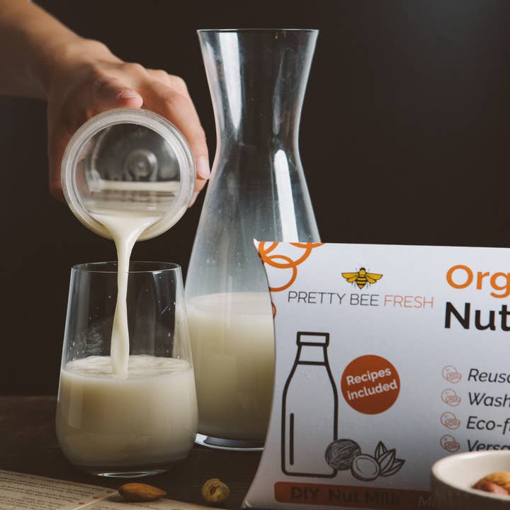 Pretty Bee Fresh - Vente Coffret de cuisine - Sac de lait de noix bio