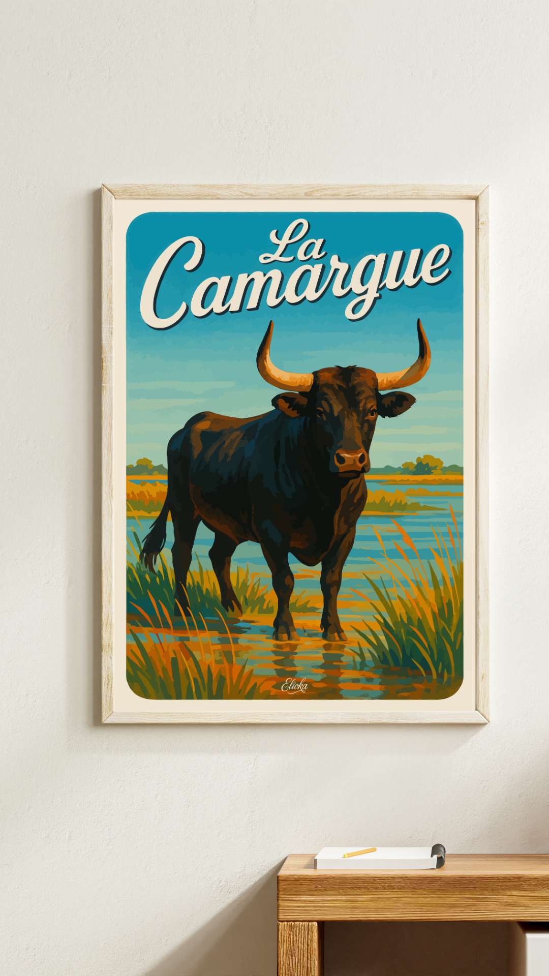 ELIOKA - Wholesale Poster - Camargue Bull Show1