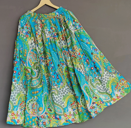 Bhawana Handicrafts - Wholesale Dress - Women's - Tunic Paisley Maxi Skirt Beach Poncho Dress Bridesmaid Gown0