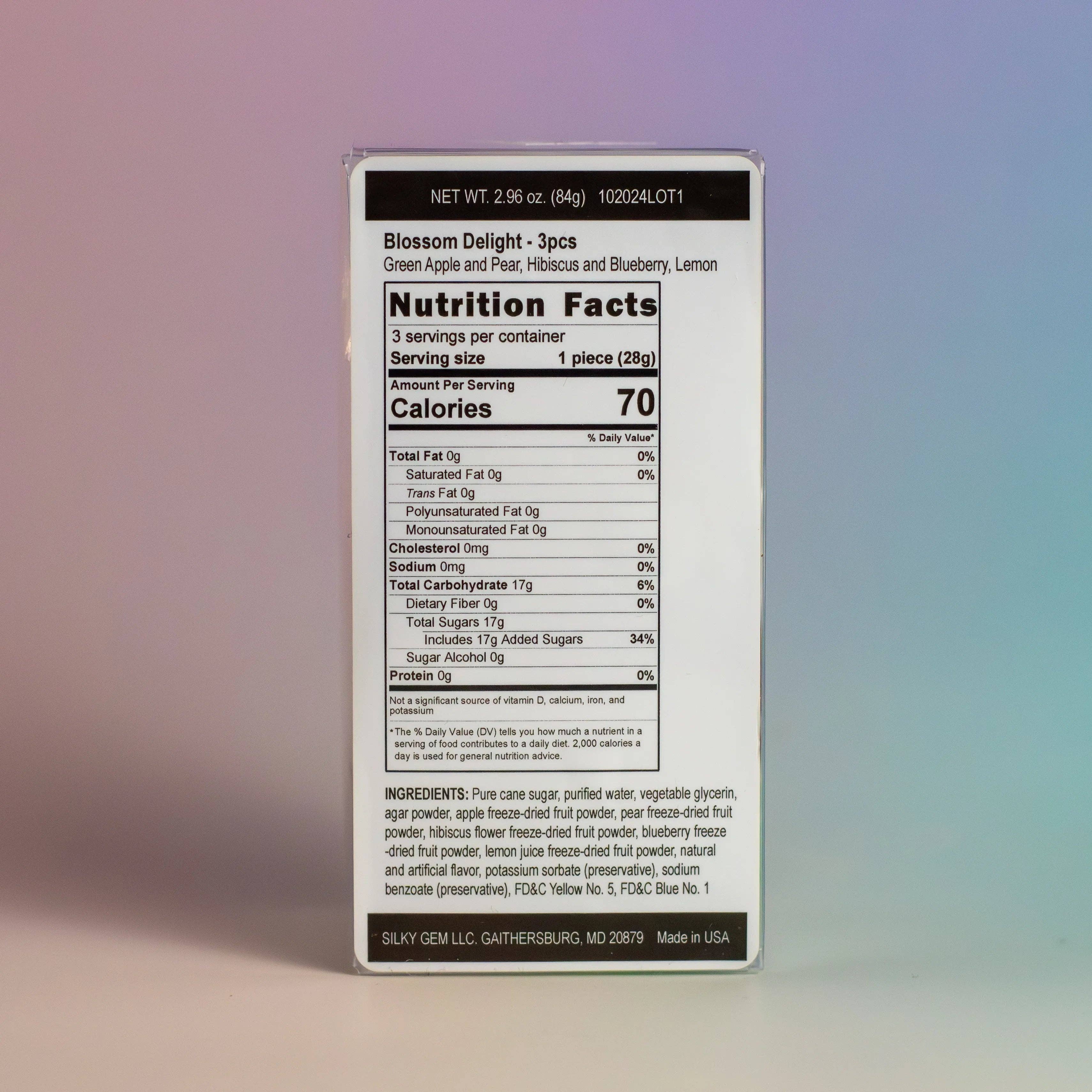 Silky Gem LLC - Vente Bonbons gélifiés - Trios Signature Silky Gem®9
