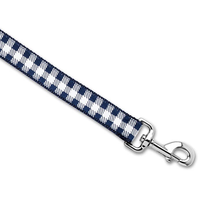 Dog & Me - Wholesale Pet Leash - Dog - Picnic Plaid (Navy) - Dog Leash