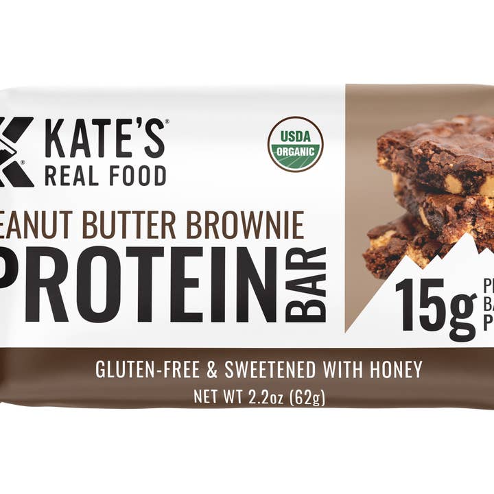 Protein: Peanut Butter Brownie for wholesale by Kate's Real Food