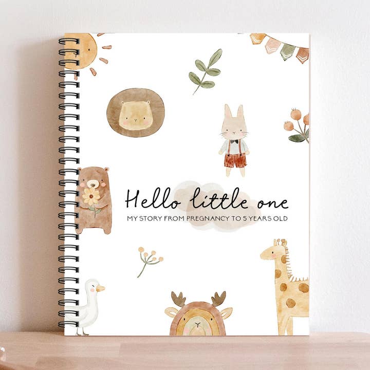 Baby- en zwangerschapsdagboekplanner, cadeau voor nieuwe moeders #11 voor wholesale door Rainbows&Lollipops Inc