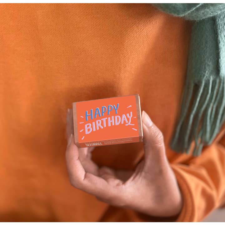 Seedball – wholesale Plant seeds – Happy Birthday Seedball Wildflower Boxes1