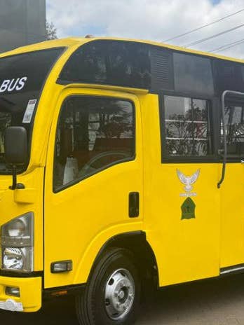 Provide a School Bus for wholesale by Grain of Rice Project