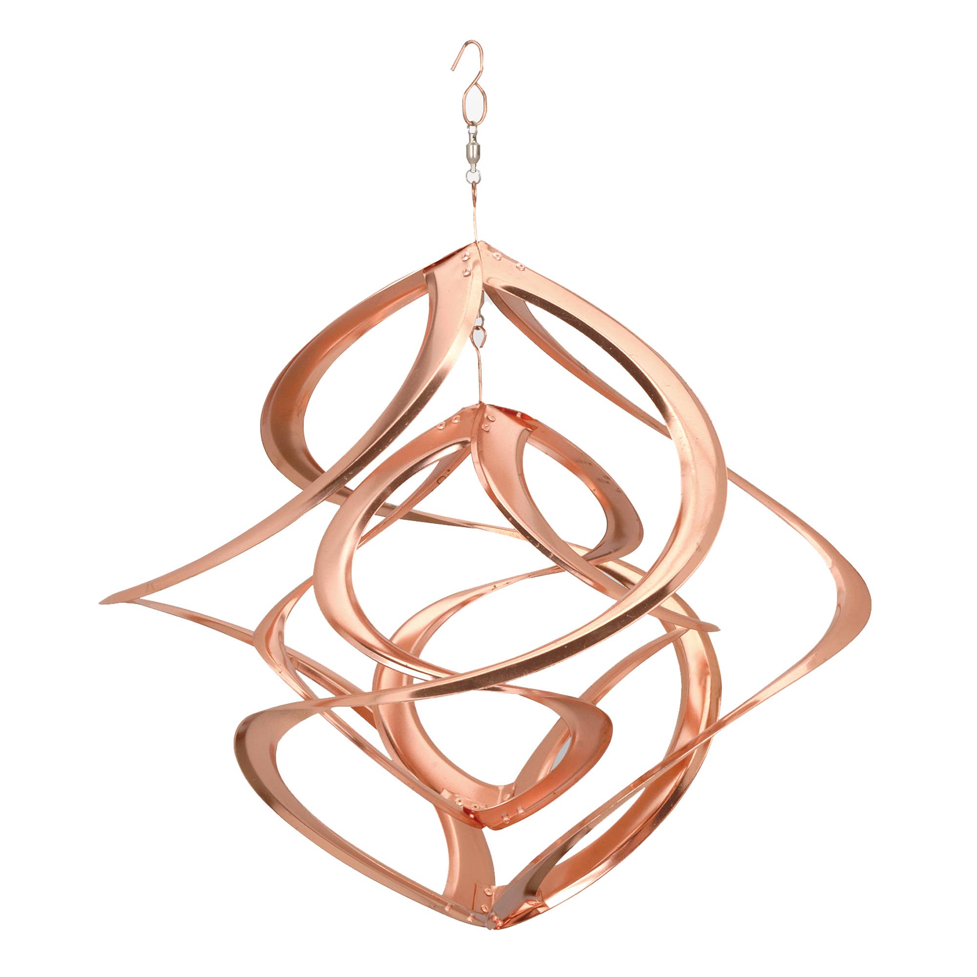 RCS Gifts - Wholesale Wind Spinner - Copper Cosmix Double Helix Garden Spinner – 17”1