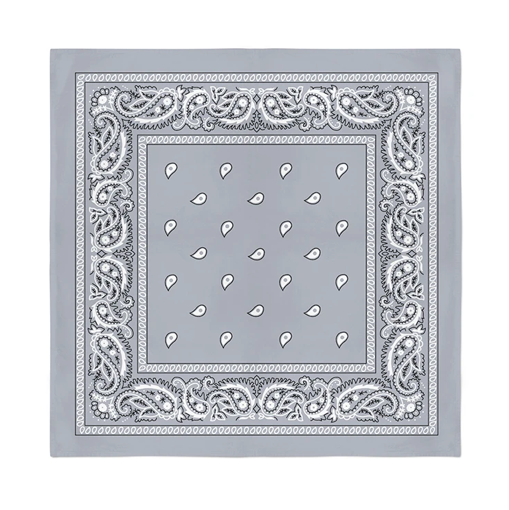 Bandanas Wholesale – Bandana - Unissexo por atacado – Pacote com 12 bandanas de algodão paisley - 56 cm9