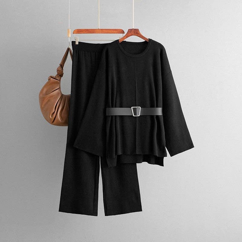 kycozy - Wholesale Set met top en broek (GEEN Loungewear) - Dames - Gebreide Trui en Hoge Taille Broek Set9