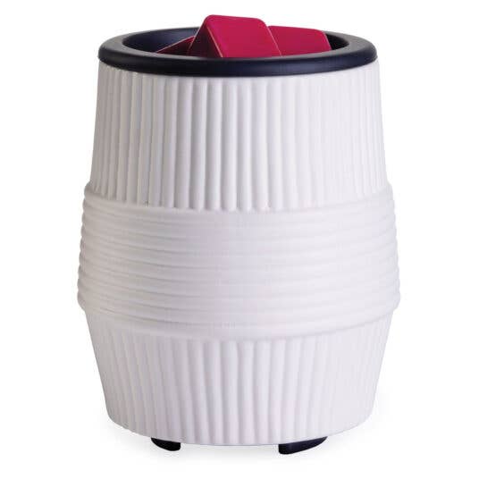 Candle Warmers Etc. Duftlampen & Kerzen - Wholesale Wax Warmer - CANDLE WARMERS® Flip Dish Fragrance Warmer PORCELAIN RIDGE electric.