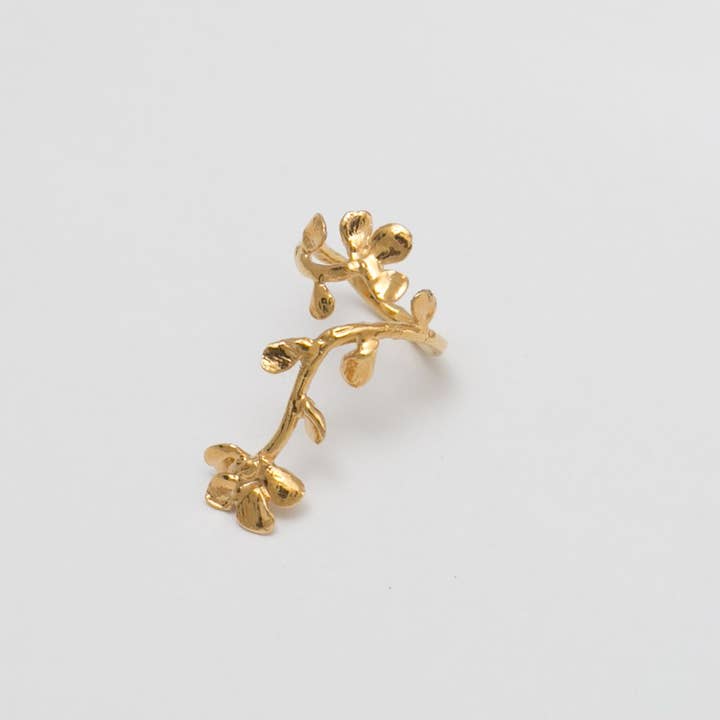 ANILLO “RAMITO LARGO” para venta al por mayor de Rocio Porres Joyas