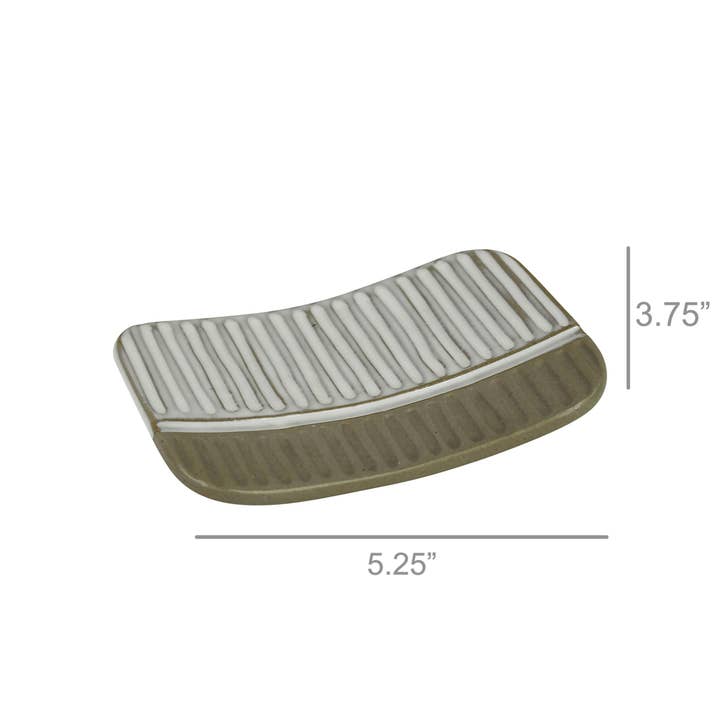 HomArt - Wholesale Bath Soap Dish - MorseSoapdish, Ceramic1